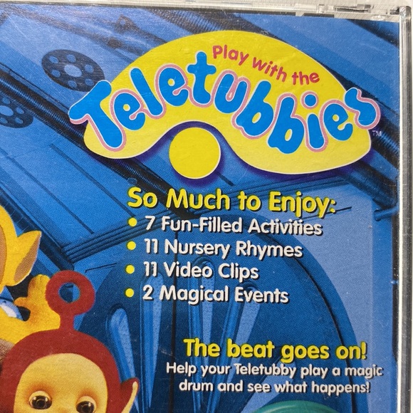 Play With The Teletubbies Cd-Rom Tv Show Children’s Vintage Computer Game 1998 - Picture 5 of 10